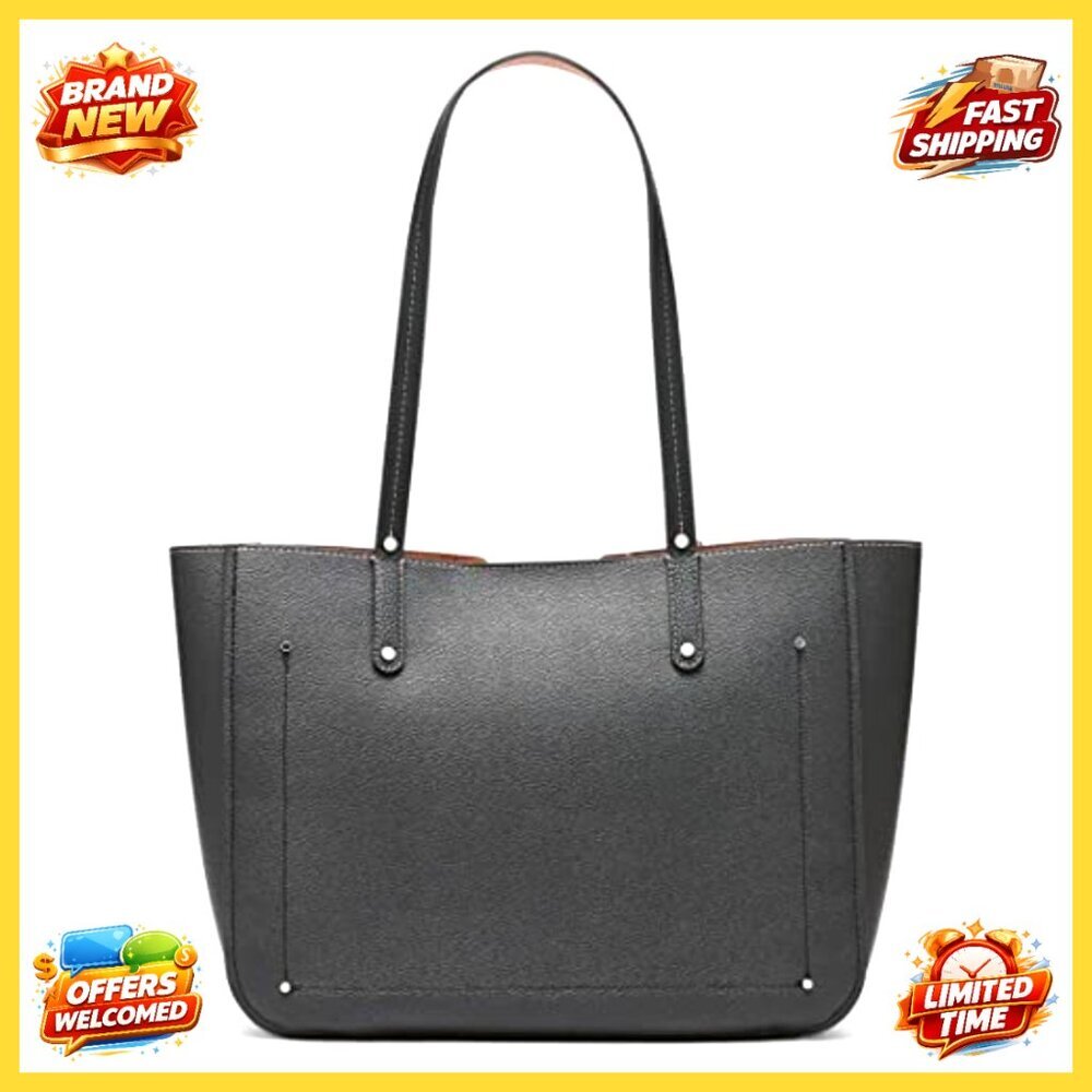 Large Organizational Tote with Tablet Slot and Multiple Pockets for Work or - Picture 2 of 5